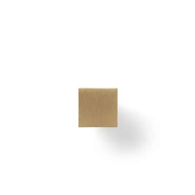Ferm Living, Square Hook - Small - Brass Ferm Living, Square Hook - Small - Brass