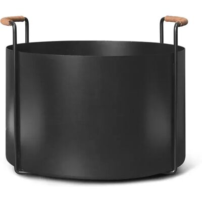 Ferm Living, Feuerholzkorb aus Eisen Fireplace Port Ferm Living, Feuerholzkorb aus Eisen Fireplace Port