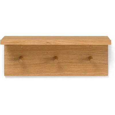Ferm Living - Wandgarderobe - Natur Eiche - MDF - Leicht zu Montieren Ferm Living - Wandgarderobe - Natur Eiche - MDF - Leicht zu Montieren
