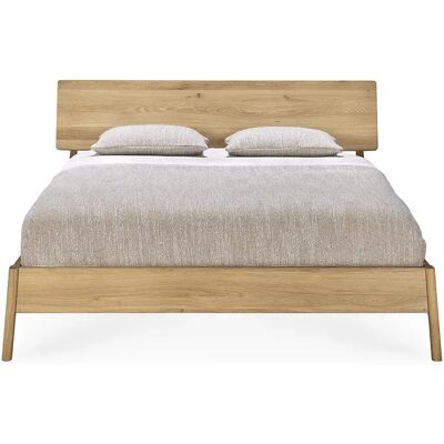 Ethnicraft Air Bett - Naturholz - 160x200cm - Modern & Langlebig Ethnicraft Air Bett - Naturholz - 160x200cm - Modern & Langlebig