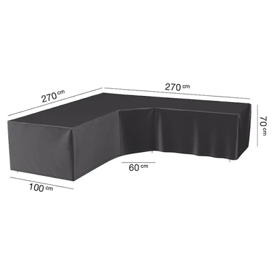 Platinum Aerocover, Lounge cover L/Trapeze 270x270x100x70 cm Platinum Aerocover, Lounge cover L/Trapeze 270x270x100x70 cm