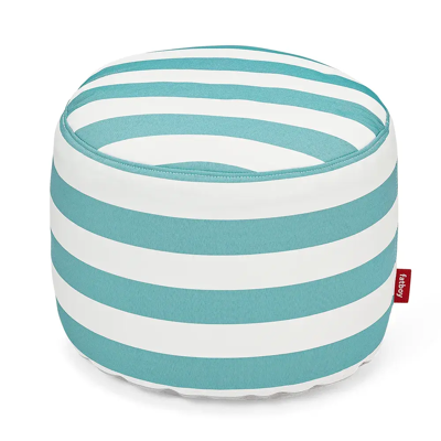 Fatboy, Point Outdoor Hocker stripe azurblau Fatboy, Point Outdoor Hocker stripe azurblau
