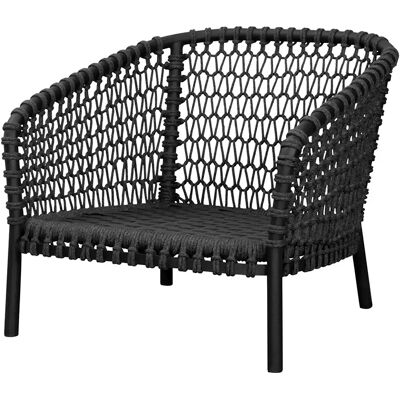 Cane-line, Ocean Lounge Chair dunkelgrau Soft Rope Cane-line, Ocean Lounge Chair dunkelgrau Soft Rope