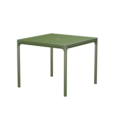 Houe, FOUR Aluminium Tisch 90x90 cm olivgrün Houe, FOUR Aluminium Tisch 90x90 cm olivgrün
