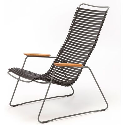 HOUE Click Loungesessel - Schwarz - Ergonomischer Outdoor-Sessel HOUE Click Loungesessel - Schwarz - Ergonomischer Outdoor-Sessel