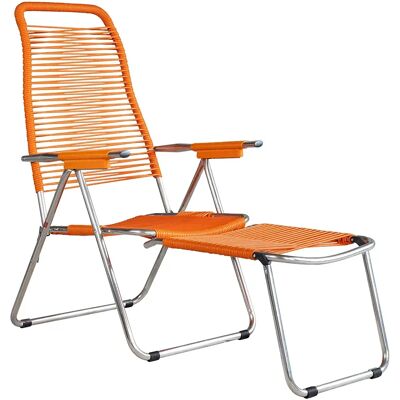 Fiam, Spaghetti Sonnenliege orange Aluminium Fiam, Spaghetti Sonnenliege orange Aluminium
