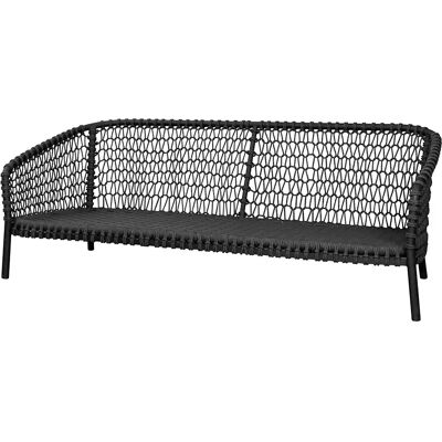 Cane-line, Ocean 3 Sitzer Sofa Dunkelgrau Soft Rope Cane-line, Ocean 3 Sitzer Sofa Dunkelgrau Soft Rope
