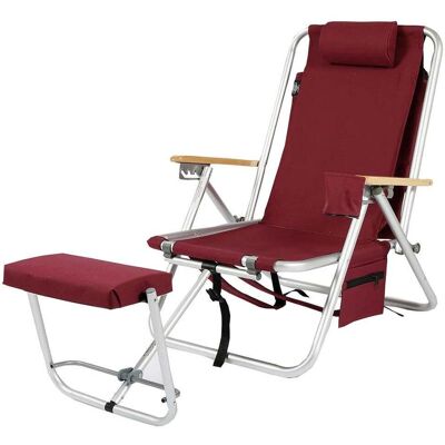 Fritab, Roxy Beach Chair M Kühltasche/Mobile Pocket Bordeaux Fritab, Roxy Beach Chair M Kühltasche/Mobile Pocket Bordeaux