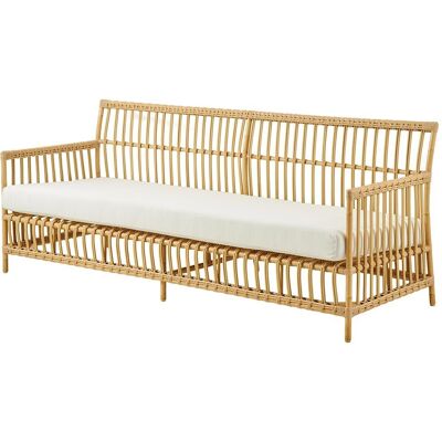 Sika Design, Caroline 3-Sitzer Sofa Künstliches Rattan Natur Sika Design, Caroline 3-Sitzer Sofa Künstliches Rattan Natur