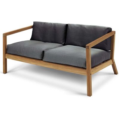 Skagerak, Virkelyst 2 Sitzer Holzkohle Teak Skagerak, Virkelyst 2 Sitzer Holzkohle Teak