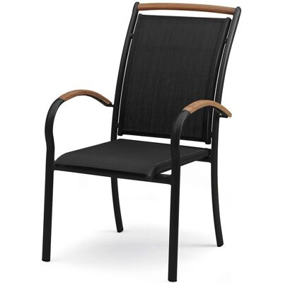 Hillerstorp, Nydala Sessel Schwarz/Schwarz Teak Hillerstorp, Nydala Sessel Schwarz/Schwarz Teak
