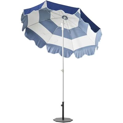 Brafab, Follina Strandschirm 180 cm Blau-Weiß gestreift Brafab, Follina Strandschirm 180 cm Blau-Weiß gestreift