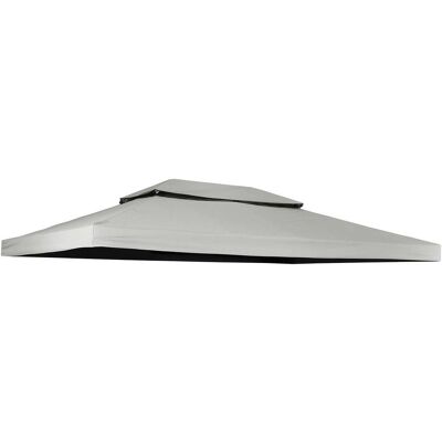 Hillerstorp, Luxor Pavillondach 300x400 cm grau Polyester Hillerstorp, Luxor Pavillondach 300x400 cm grau Polyester