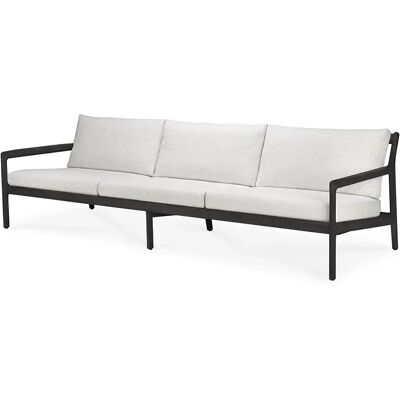 Ethnicraft, Jack 3-Sitzer-Sofa Schwarz/Weiß Ethnicraft, Jack 3-Sitzer-Sofa Schwarz/Weiß