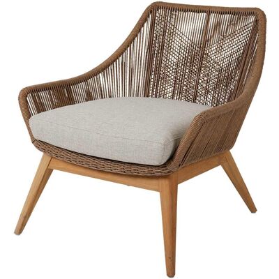 Brafab, Sessel Hazel aus Teakholz/künstlichem Rattan Brafab, Sessel Hazel aus Teakholz/künstlichem Rattan