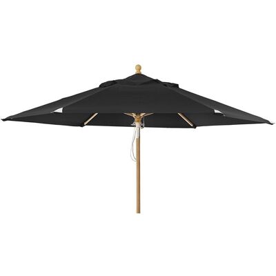 Brafab, Trieste Holzsonnenschirm 250 cm schwarz Brafab, Trieste Holzsonnenschirm 250 cm schwarz