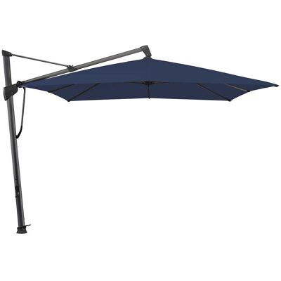 Glatz, Sombrano S+ Seitenmastschrim 400x300 cm kat.5 antracite alu / 530 atlantic Glatz, Sombrano S+ Seitenmastschrim 400x300 cm kat.5 antracite alu / 530 atlantic