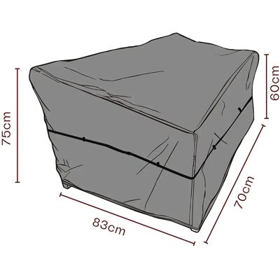Brafab, Möbelschutzhülle Sessel 70x83x75 cm Premium Brafab, Möbelschutzhülle Sessel 70x83x75 cm Premium