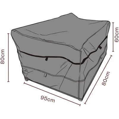 Brafab, Möbelschutzhülle Sessel 80x95x80 cm Premium Brafab, Möbelschutzhülle Sessel 80x95x80 cm Premium