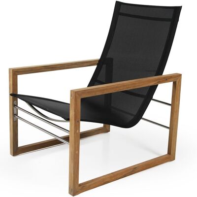 Brafab, Vevi Sessel natur/schwarz Brafab, Vevi Sessel natur/schwarz