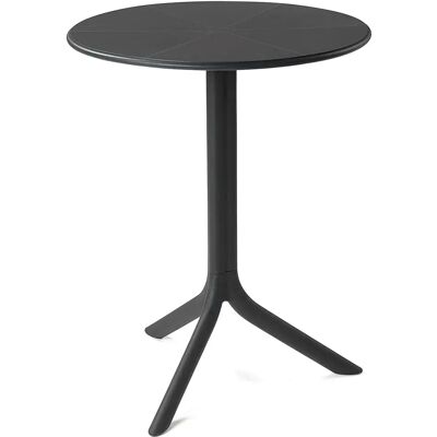 Nardi Gartentisch - Polypropylen Glasfaser Antrazith - 76,5/40cm Nardi Gartentisch - Polypropylen Glasfaser Antrazith - 76,5/40cm