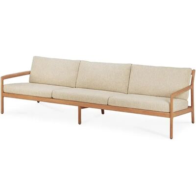 Ethnicraft, Jack 3-Sitzer-Sofa Teak/Natural Ethnicraft, Jack 3-Sitzer-Sofa Teak/Natural