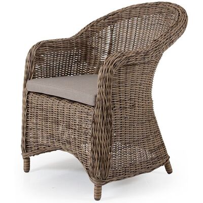 Brafab Eads Sessel - Natur/beige Kissen Brafab Eads Sessel - Natur/beige Kissen