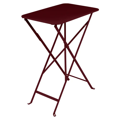 Fermob - Bistro Klapptisch Rechteckig - Schwarzkirsche - Gartentisch Fermob - Bistro Klapptisch Rechteckig - Schwarzkirsche - Gartentisch