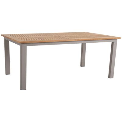 Brafab, Lyon Esstisch 92x194-252 cm khaki/teak Brafab, Lyon Esstisch 92x194-252 cm khaki/teak