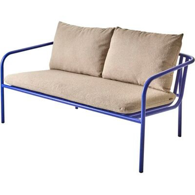 Brafab, Bendt sofa Teddy Beige/Indigo Blue Brafab, Bendt sofa Teddy Beige/Indigo Blue
