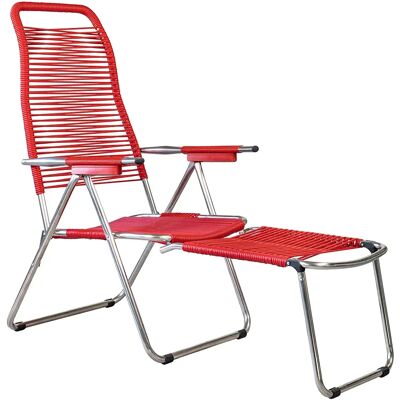 Fiam, Spaghetti Fußstütze rot matt Aluminium Fiam, Spaghetti Fußstütze rot matt Aluminium