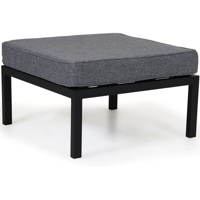 Brafab, Weldon Fußhocker schwarz/grau Brafab, Weldon Fußhocker schwarz/grau