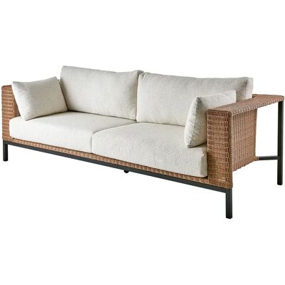 Brafab, Shell Sofa Teddy Rice/ Black Brafab, Shell Sofa Teddy Rice/ Black