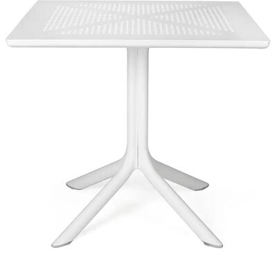 Nardi, Clip tisch 80x80 cm White Nardi, Clip tisch 80x80 cm White