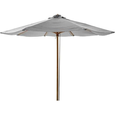 Cane-line, Sonnenschirm Classic 300 cm Hellgrau / Teak Cane-line, Sonnenschirm Classic 300 cm Hellgrau / Teak