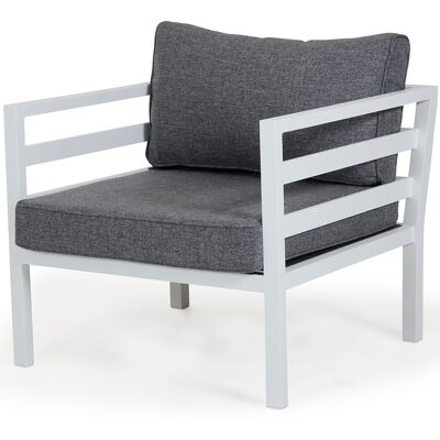 Brafab, Weldon Sessel weiß/grau Brafab, Weldon Sessel weiß/grau