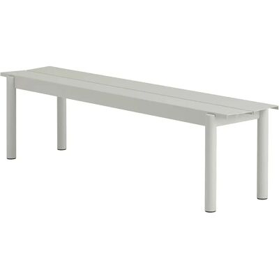 Muuto, Linear Steel Bank 170x34 cm Grey Muuto, Linear Steel Bank 170x34 cm Grey
