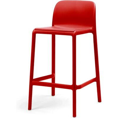 Nardi, Faro niedriger Barhocker Rot Nardi, Faro niedriger Barhocker Rot