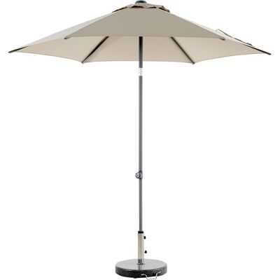 Brafab, Poppi sonnenschirm 250 cm Champagner Brafab, Poppi sonnenschirm 250 cm Champagner