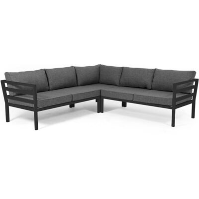 Brafab, Weldon Sofagruppe schwarz/grau Brafab, Weldon Sofagruppe schwarz/grau
