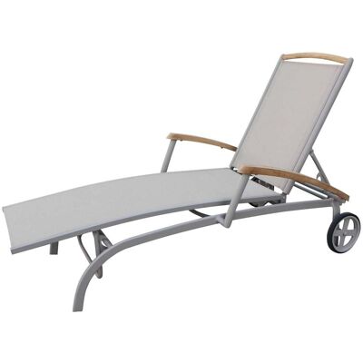 Brafab Andy Liege, Khaki, Teak - Daybed Brafab Andy Liege, Khaki, Teak - Daybed