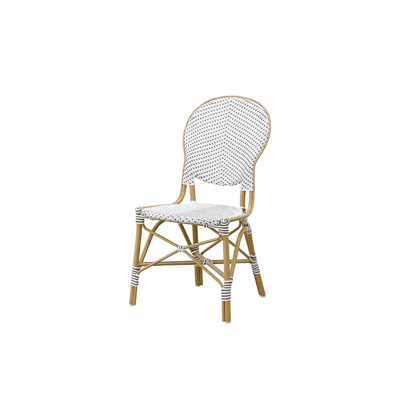 Sika Design, Isabell Stuhl weiß mit cappucino dot Sika Design, Isabell Stuhl weiß mit cappucino dot