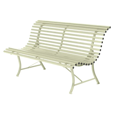 Fermob Louisiane Gartenbank - 150 cm - Wetterfeste Stahlbank Fermob Louisiane Gartenbank - 150 cm - Wetterfeste Stahlbank