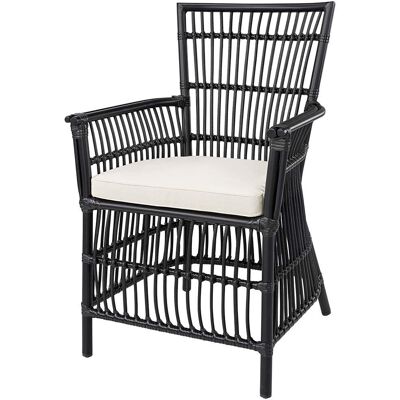 Artwood, Sessel Modest Schwarz Kunst-Rattan Artwood, Sessel Modest Schwarz Kunst-Rattan