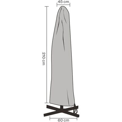 Brafab, Sonnenschirmbezug 210x45/60 cm wasserdicht Brafab, Sonnenschirmbezug 210x45/60 cm wasserdicht