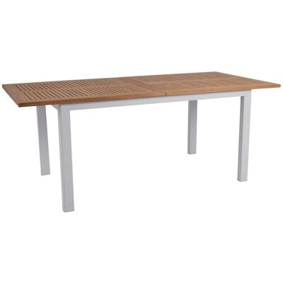 Brafab, Lyon Esstisch 92x194-252 cm Light Grey/Teak Brafab, Lyon Esstisch 92x194-252 cm Light Grey/Teak