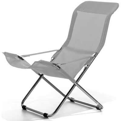 Fiam, Fiesta Liegestuhl Grau Aluminium Fiam, Fiesta Liegestuhl Grau Aluminium
