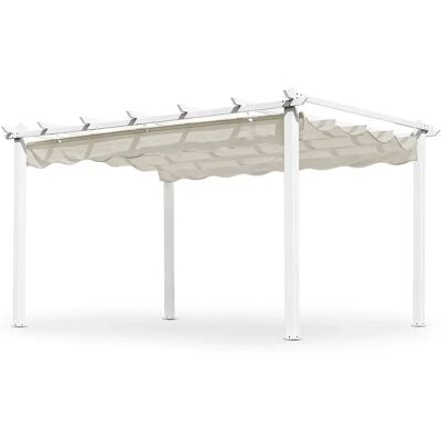 Hillerstorp, Skanör Pavillon 300x400 cm weiß/sand Hillerstorp, Skanör Pavillon 300x400 cm weiß/sand
