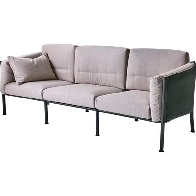 Brafab, Delux sofa Teddy beige/schwarz Brafab, Delux sofa Teddy beige/schwarz