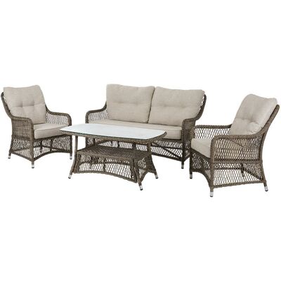 Brafab, Elder Sofagruppe rustikal synthetisches Rattan Brafab, Elder Sofagruppe rustikal synthetisches Rattan